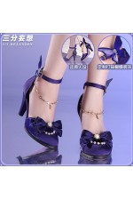 1/3 Delusion Honkai Star Rail HSR Castorice Purple Cosplay Shoes